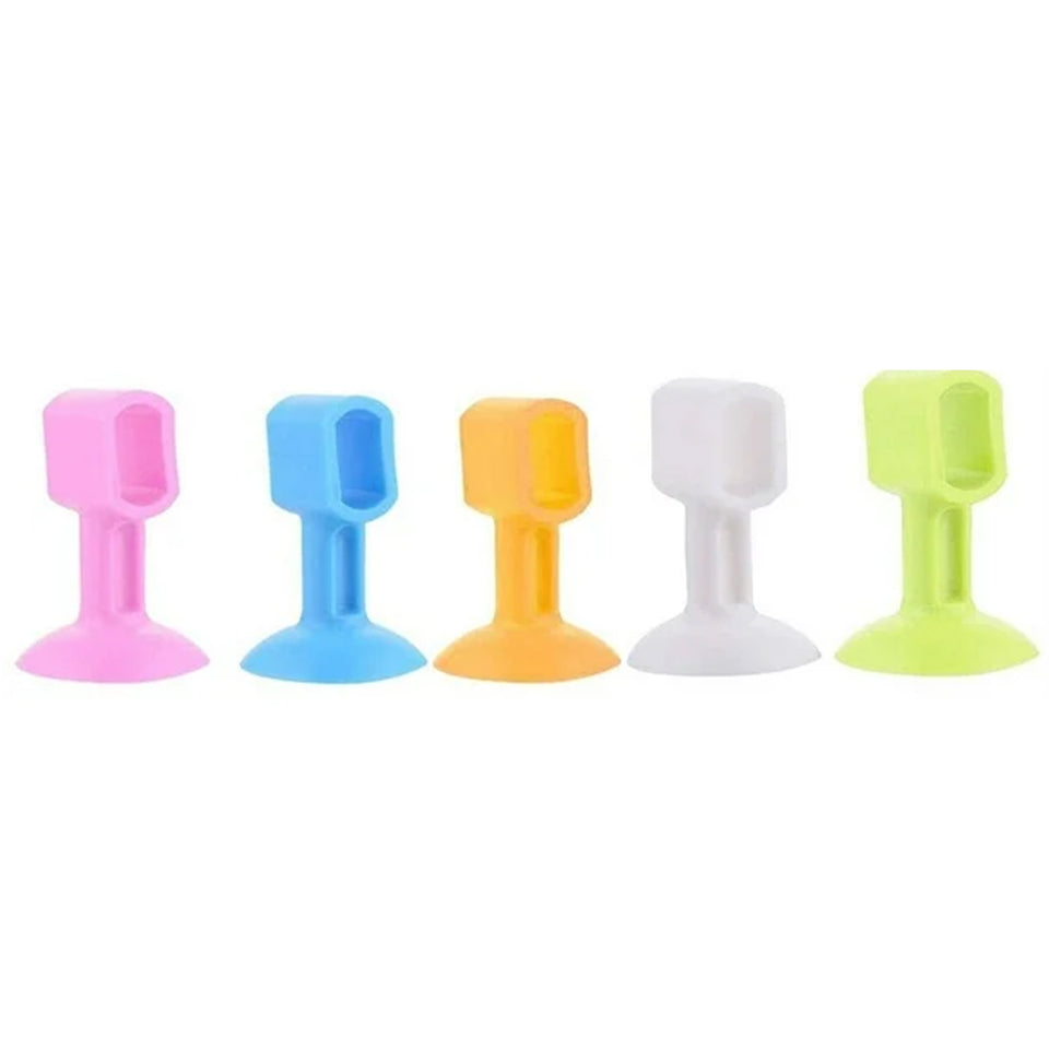 Self-sucking Silicone Door Stopper (5 Pcs Set)