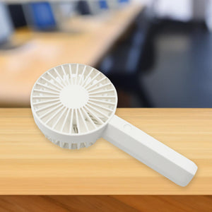 17701 Mini Handheld Fan Portable Rechargeable Mini Fan Easy To Carry For Home Office Travel And Outdoor Use (Battery Not Included)