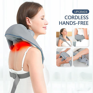 Neck  Shoulder Massagers With Heat Electric Rechargeable (1 Pc)