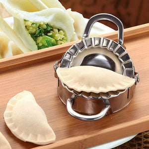 2389 Dumpling Mold Never Rusty Strong Convenient Stainless Steel Dumpling Maker Durable For Home (1 Pc)