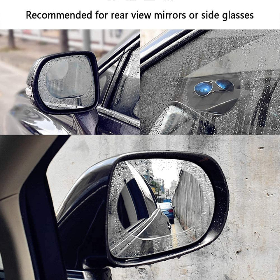 7552 Anti Fog Anti Scratch Interior Rearview Car Mirror Film Waterproof Hd Clear Protective Sticker Film For Safe Driving Car Mirrors Side Windows