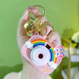 Projective Camera Keychain (1 Pc  Mix Design)