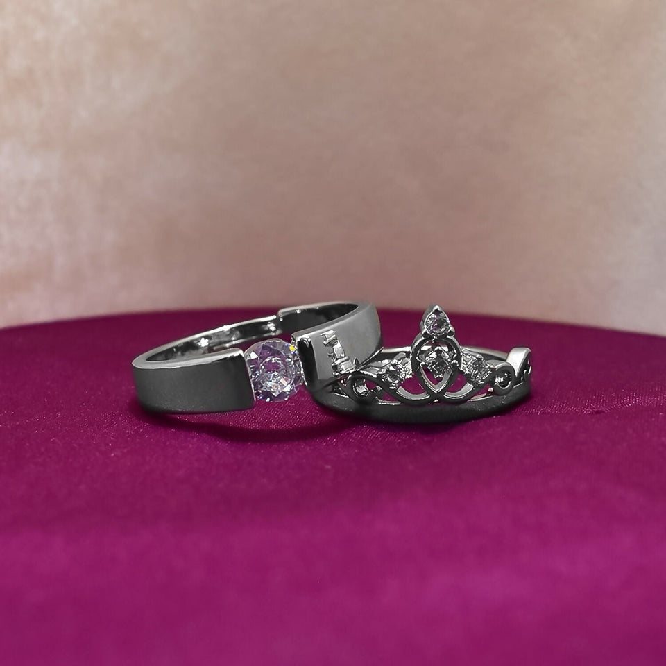 Special Couple Ring Set For Valentines Lovers