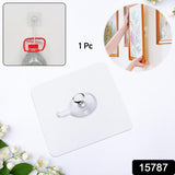 Multipurpose Adhesive Damage-free Photo Frame Wall Hooks (1 Pc)