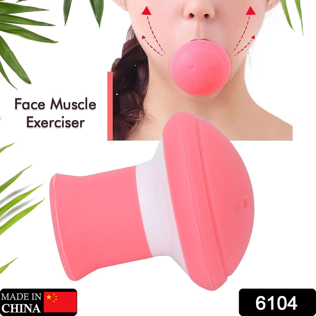 6104 Silicone Facial Jaw Exerciser Breathing Type Face Slimmer Breathing Type Face Slimmer Face Lift Inhaling  Exhaling Tool Look Younger And Healthier - Helps Reduce Stress And Cravings