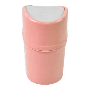 Mini Trash Can Dustbin Plastic Garbage Can With Lid (1 Pc)