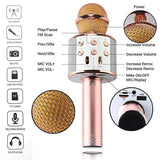 6438 Wireless Bluetooth Recording Condenser Handheld Microphone Bluetooth Speaker Audio Recording Karaoke With Mic (Multicolor 1 Pc)