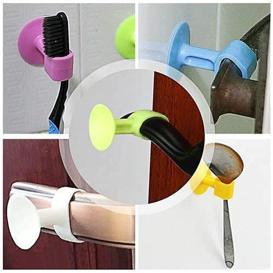 Self-sucking Silicone Door Stopper (5 Pcs Set)