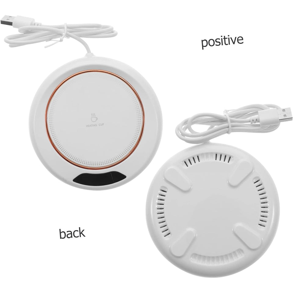 5576 Usb Warm Coaster Heated Coffee Mug Portable Office Desk Portable Cup Heater Coffee Mug Warmer Electric Cup Warmer (1 Pc)