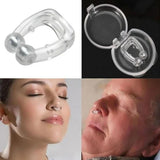 0337 Anti Snore Device For Men And Woman Silicone Magnetic Nose Clip For Heavy Snoring Sleeper Snore Stopper Anti Snoring Device (1 Pc)