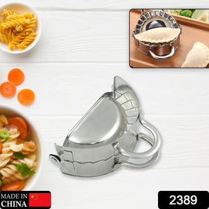 2389 Dumpling Mold Never Rusty Strong Convenient Stainless Steel Dumpling Maker Durable For Home (1 Pc)