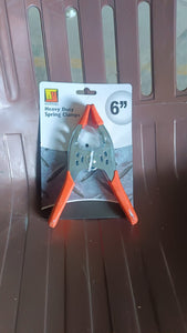 6 Inch Spring Clamps Heavy Duty Spring Metal Spring Clamps (1 Pc)