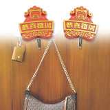 Multipurpose Strong Hook Self-adhesive Hooks For Wall Heavy Plastic Hook Sticky Hook Household For Home  Decorative Hooks Bathroom  All Type Wall Use Hook  Suitable For Bathroom Kitchen Office (2 Pc Set)
