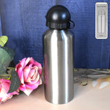 Aluminium Sports Water Bottle Look For Sports Gym (Capacity 500 Ml Approx)