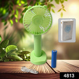 Portable Classic Hand Fan - 3-Speed Table Fan for Personal Desk, Suitable for Office, School, and Home Use (Battery Not Included)