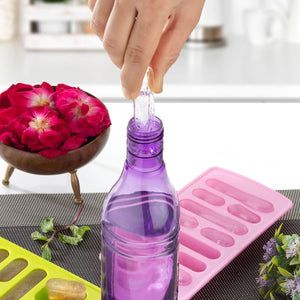 0784 4 Pc Fancy Ice Tray Used Widely In All Kinds Of Household Places While Making Ices And All Purposes.