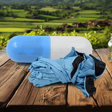 5 Fold Manual Open Umbrella With Capsule Case (1 Pc)