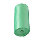 1581 Green Compostable Corn Starch Garbage Bags (17 X 19)