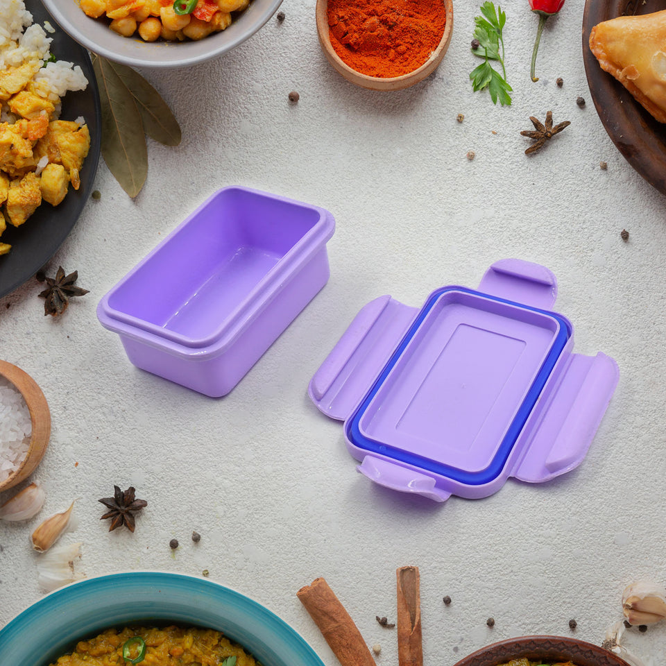 5365 Lunch Box Plastic With Steel Plate Small Lunch Box High Quality Box For Kids School Customized Plastic Lunch Box For Girls  Boy