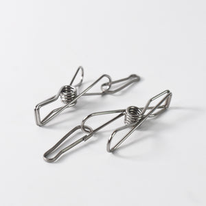 Stainless Steel Clothes Pegs With One Rope