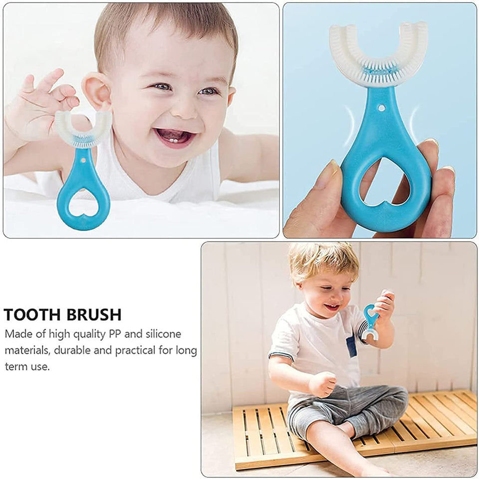 4774 Kids U S Tooth Brush Used In All Kinds Of Household Bathroom Places For Washing Teeth Of Kids Toddlers And Childrens Easily And Comfortably.