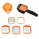 2069 5 In 1 Nicer Dicer Used For Cutting And Shredding Of Various Types Of Food Stuff In All Kitchen Purposes.