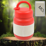 Stainless Steel Mug  Bottle Vacuum Insulated Cup With Handle  Rubber Grip (550 Ml)