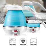 Silicone Foldable Collapsible Electric Water Kettle Camping Boiler