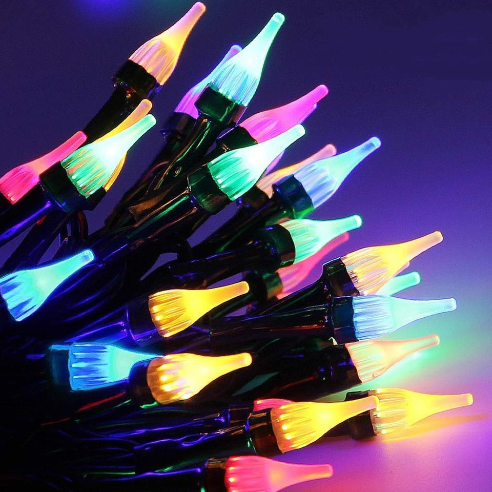 9mtr Flower Design Home Decoration Electrical Series Light Home Decoration Diwali  Wedding Led Christmas String Light Indoor And Outdoor Light Festival Decoration Led String Light Multi-color Light 1.4mm (36l 9mtr)