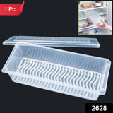 2628 Food Storage Container With Removable Drain Plate And Lid 1500 Ml (Pack Of 1 Pc)