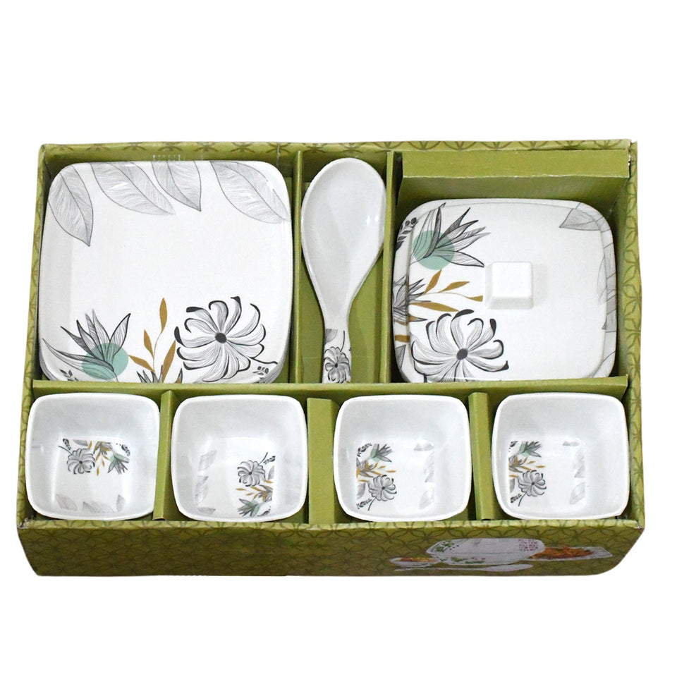 Divine Lunch Tableware Dinner Set (11 Pcs Set)