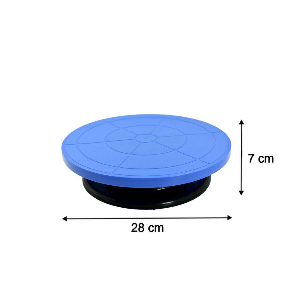 2734 Cake Stand Revolving Decorating Turntable Easy Rotate Cake Stand For Home  Birthday Party Use