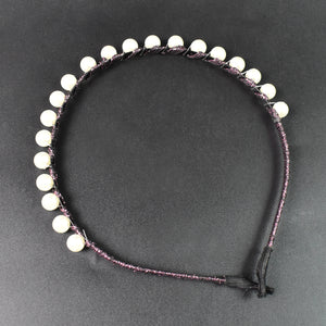 Hairband Pearls Fancy Party Hairband  (1 Pc  Mix Design)